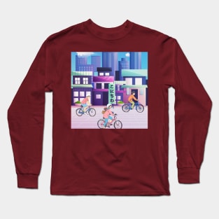 Biker Long Sleeve T-Shirt